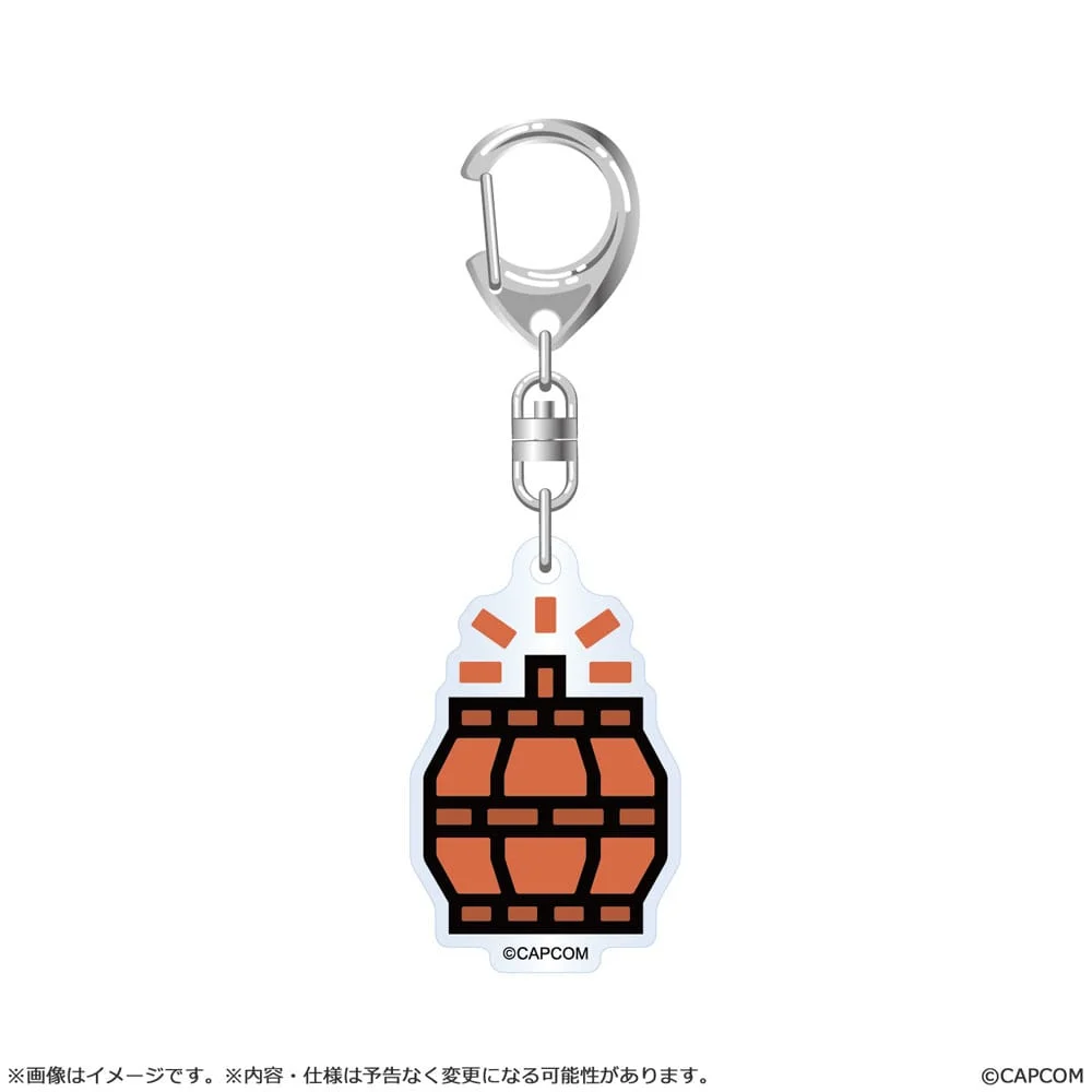 Monster Hunter Wilds Item icon Acrylic Keychain - 1 Unidade Aleatória